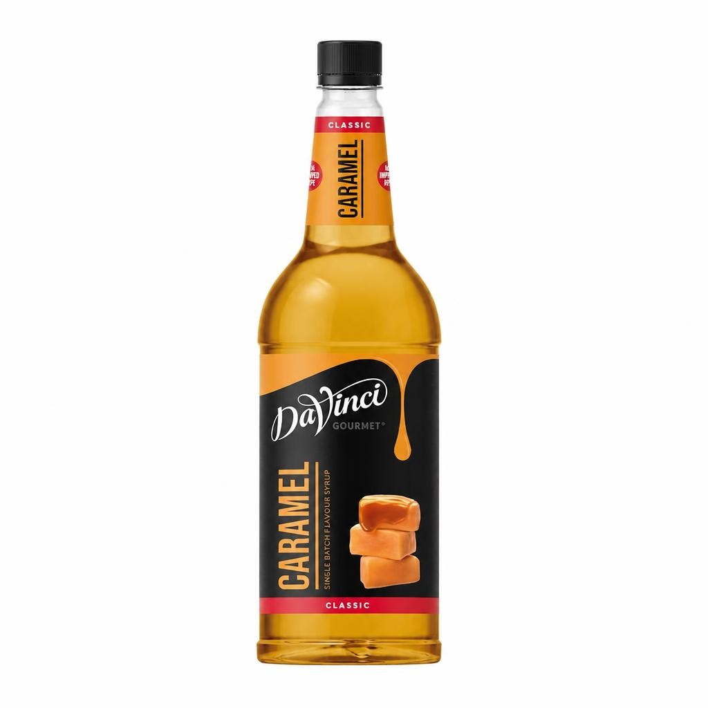 DaVinci Gourmet Caramel 1L Syrup for Coffee, Cocktails , Desserts, Beverages - (Pack of 1)