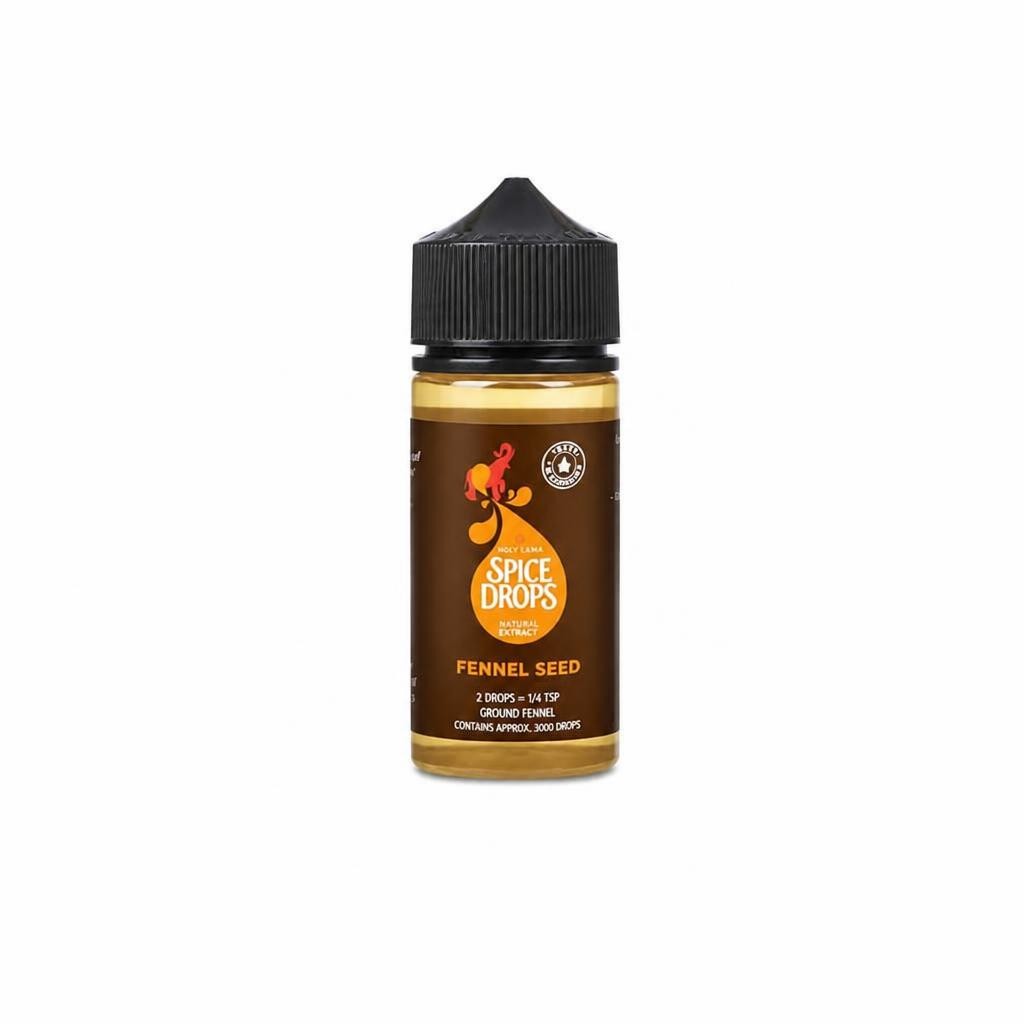 Spice Drops Fennel Seed Food Flavouring 100ml – Liquid Flavouring for Baking, Drinks & Cooking