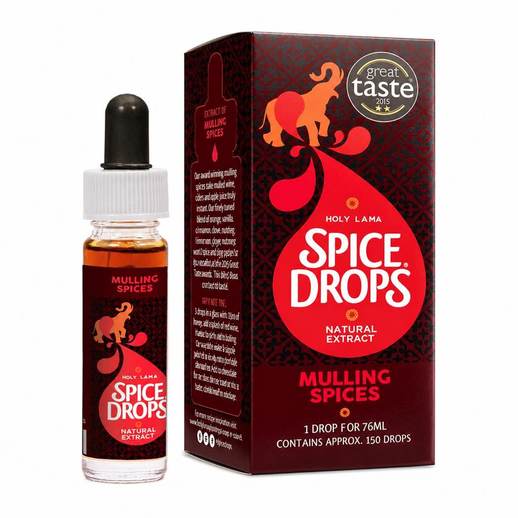 Spice Drops Mixed Spice Natural Extract 5ml – Food Flavouring for Cooking, Baking & Sauces