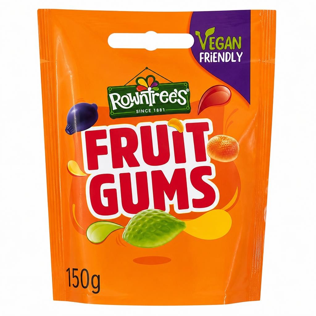 Rowntree's Fruit Gums Sweets Sharing Bag 150g