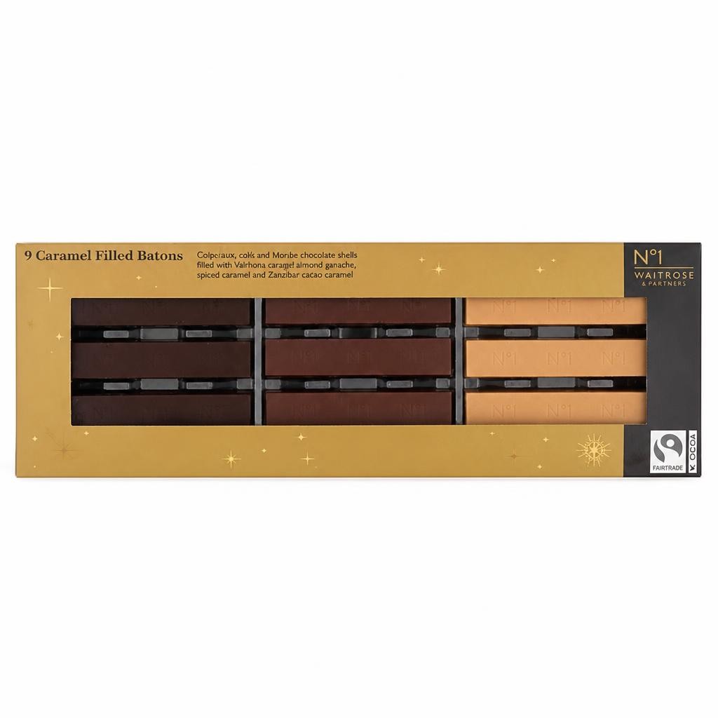 No.1 Caramel Filled Chocolate Batons