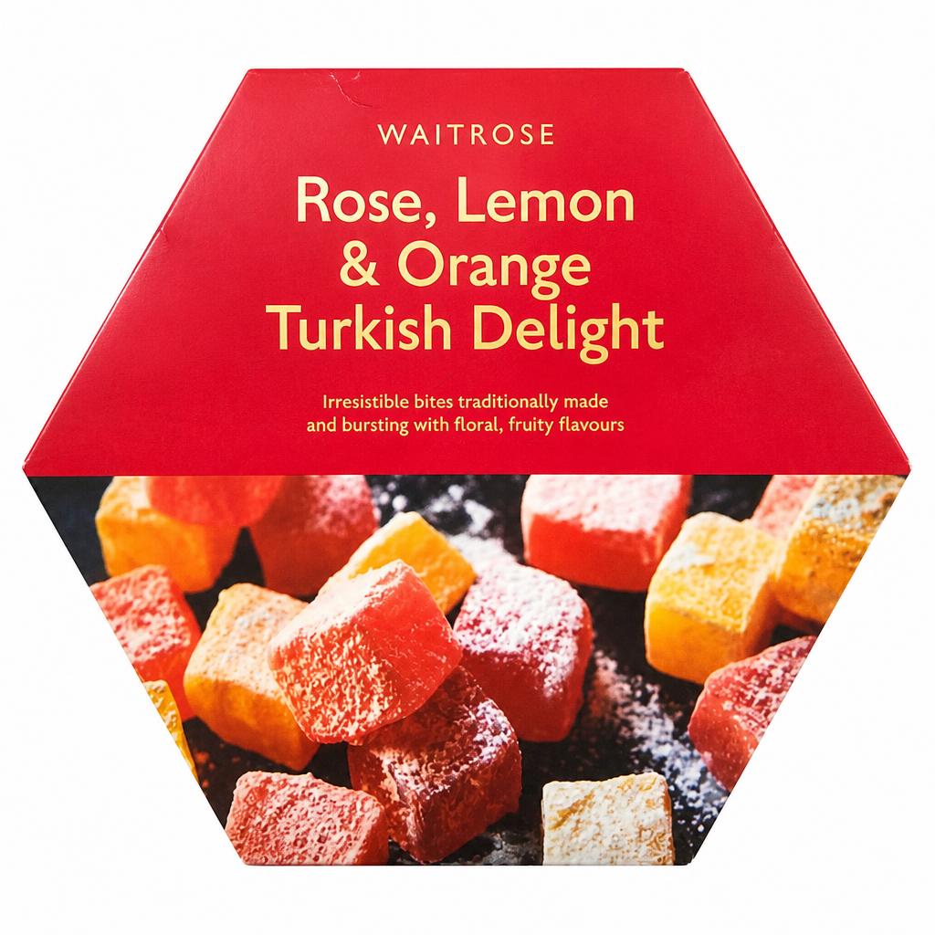 Waitrose Rose Lemon & Orange Turkish Delight