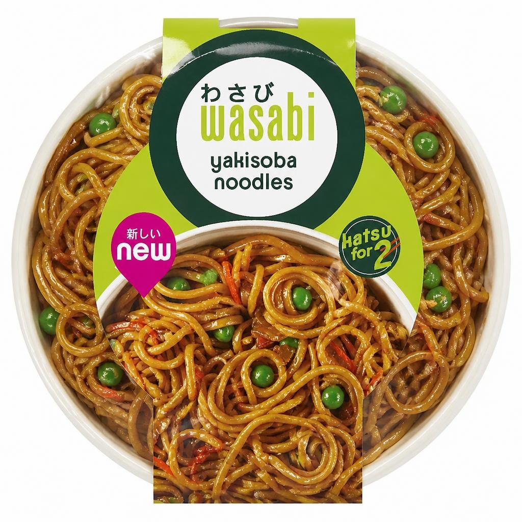 Wasabi Yakisoba Noodles 400G