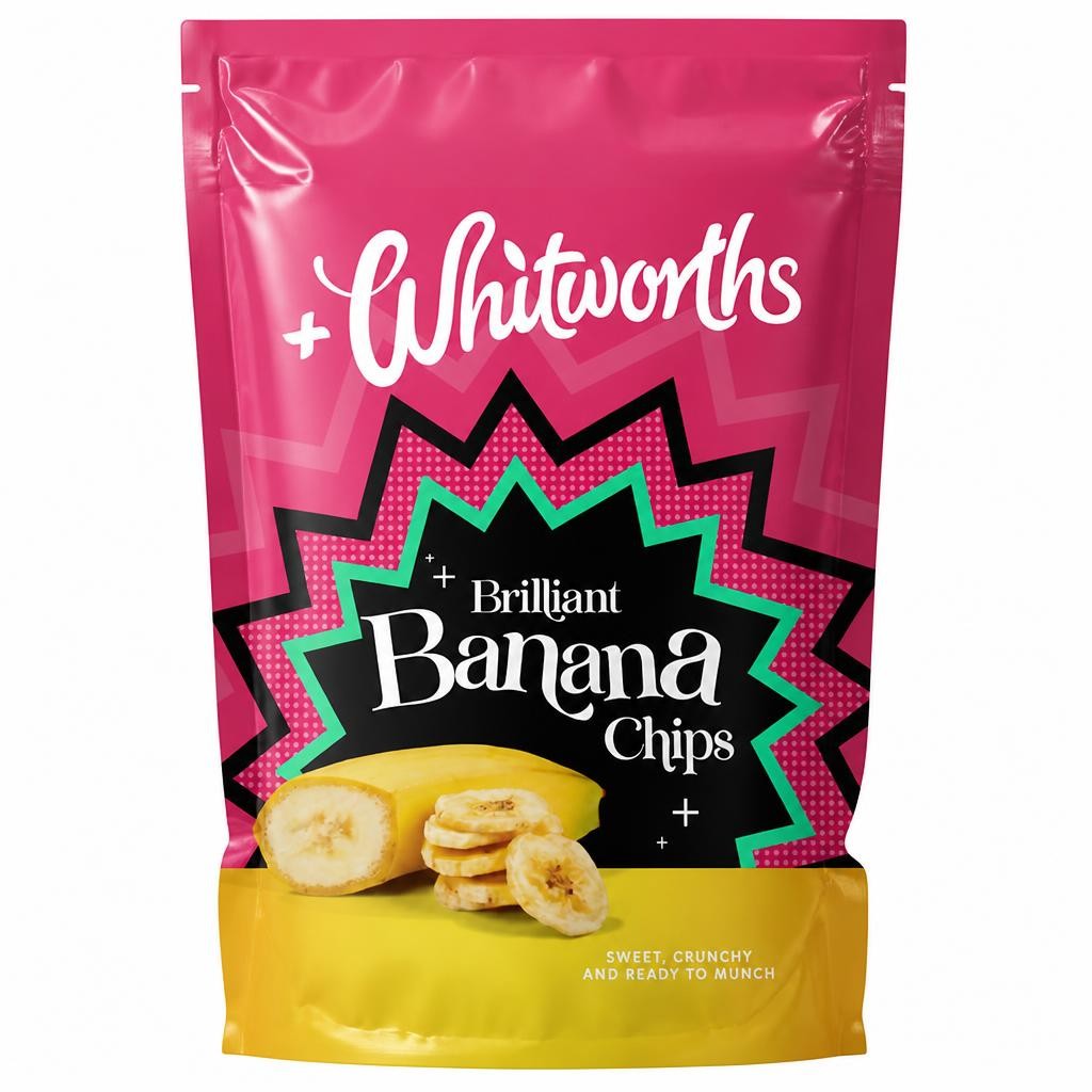 Whitworths Banana Chips 150g