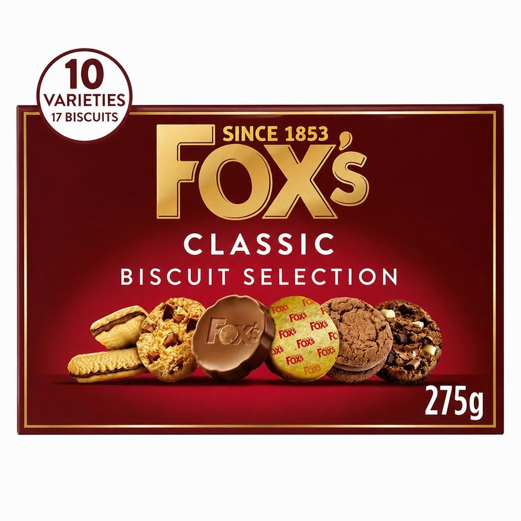 Fox's 275g Biscuits Festive Favourites Biscuit Selection