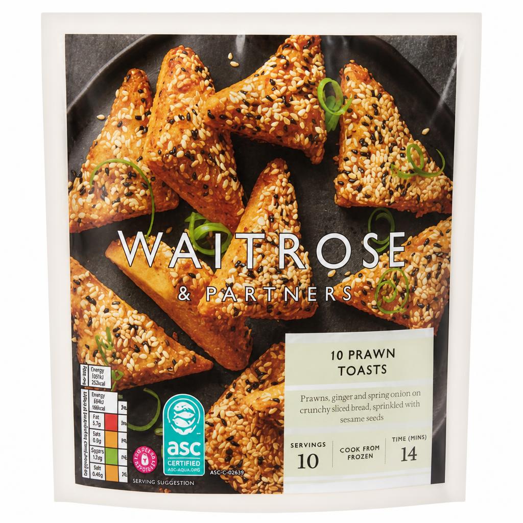 Waitrose 10 Prawn Toasts