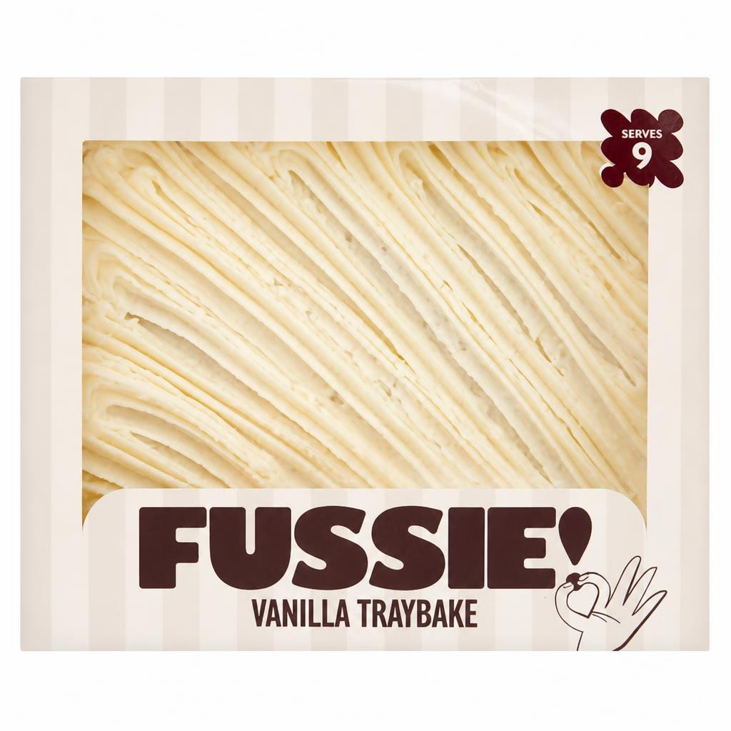 Fussie Vanilla Traybake