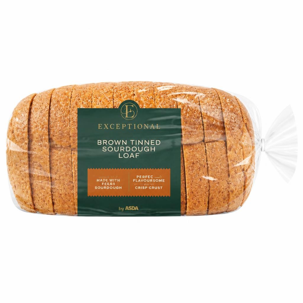 Exceptional By ASDA Brown Tinned Sourdough Loaf 500g