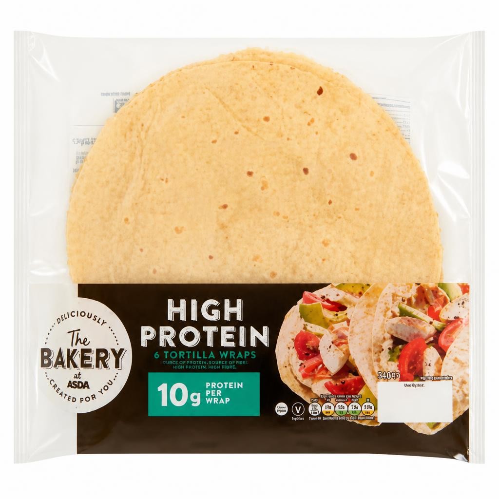The Bakery at ASDA The Bakery at  6 Tortilla Wraps 367g