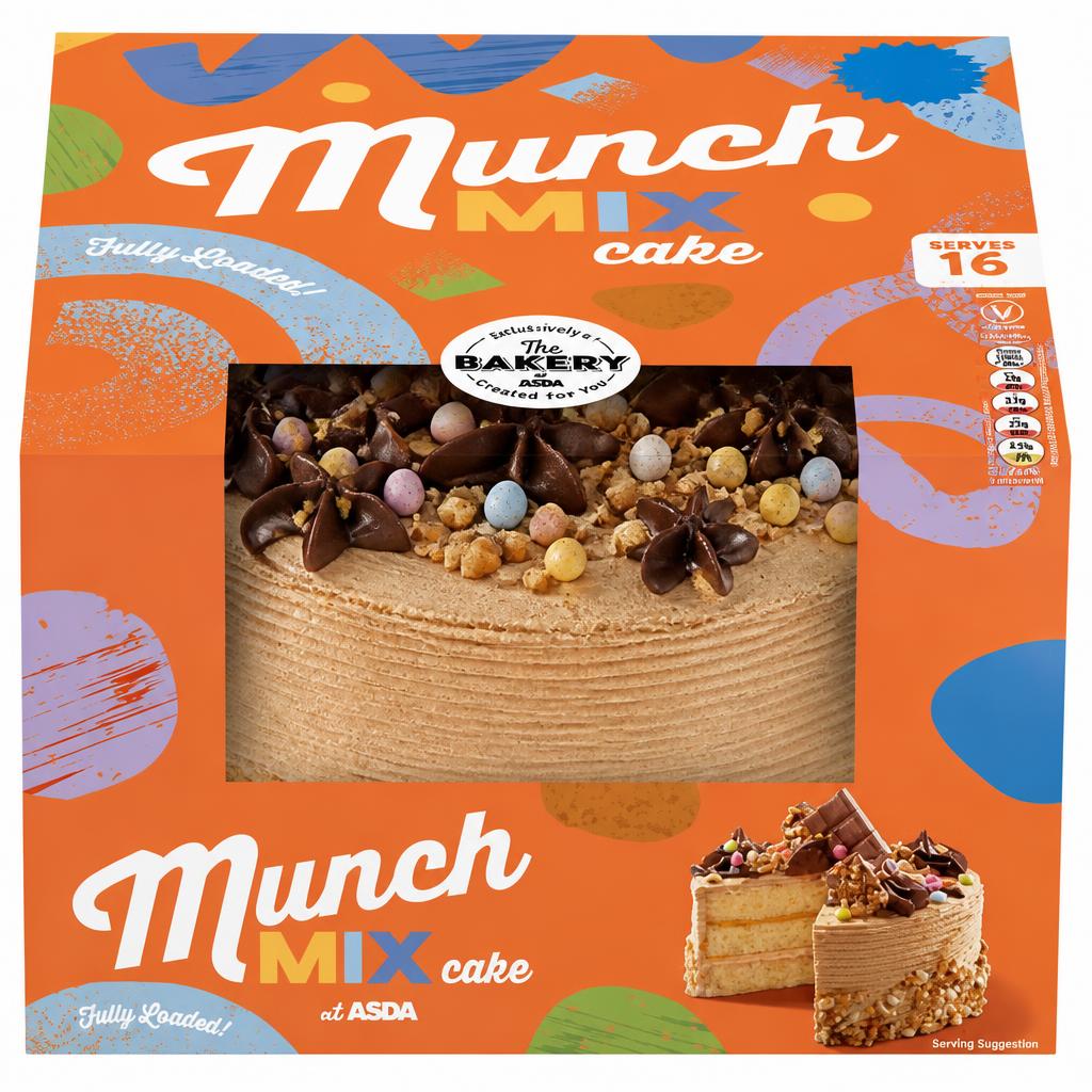 The Bakery at ASDA Munch Mix Cake
