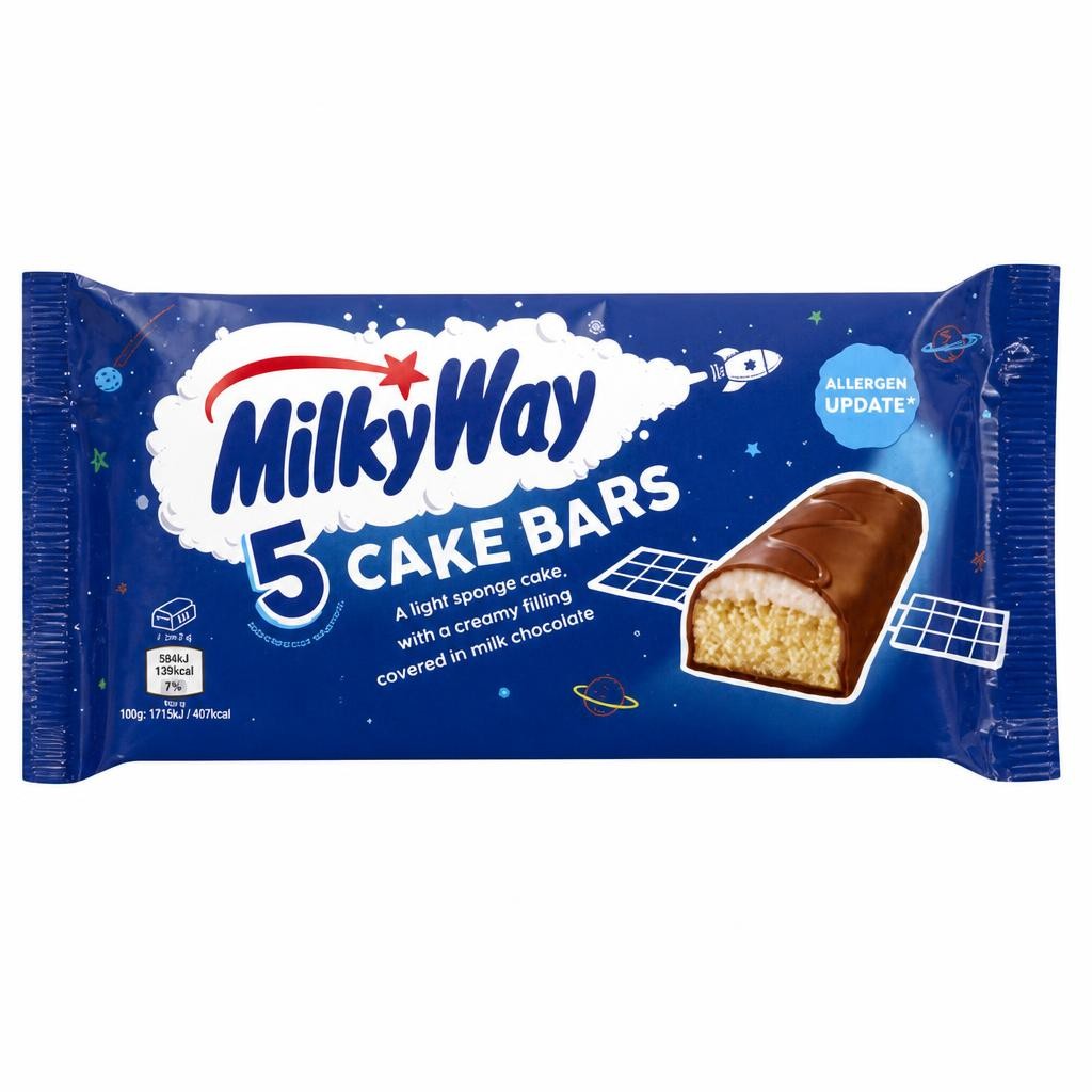 Milky Way 5 Cake Bars