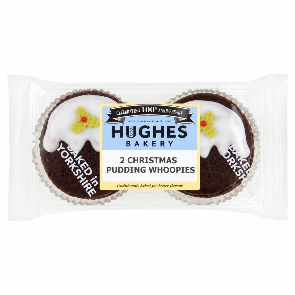 Hughes Bakery 2 Christmas Pudding Whoopies