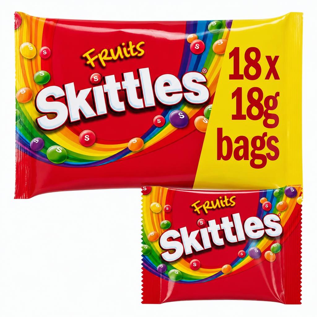 Skittles 324g Fruits Funsize Sweets