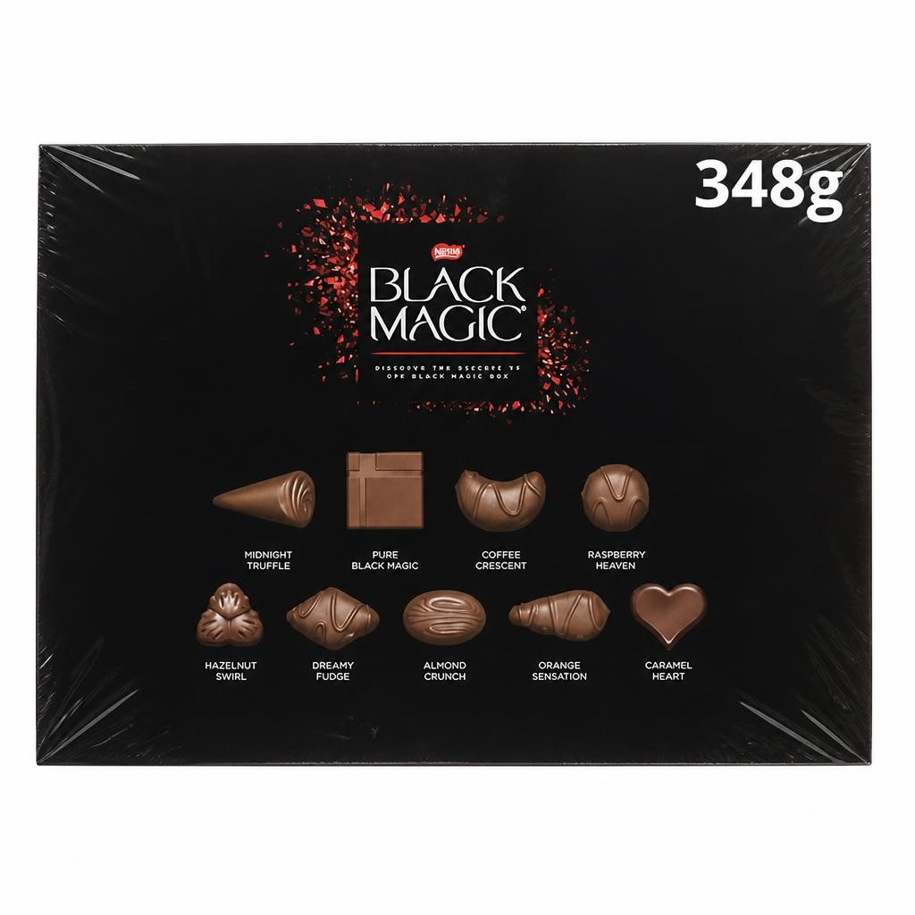 Black Magic Dark Chocolate Box 348g