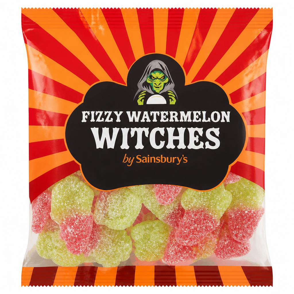 Sainsbury's 130g Watermelon Witches Sweets