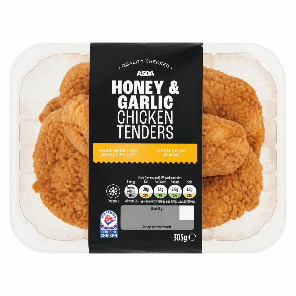 ASDA Honey & Garlic Chicken Tenders 305g