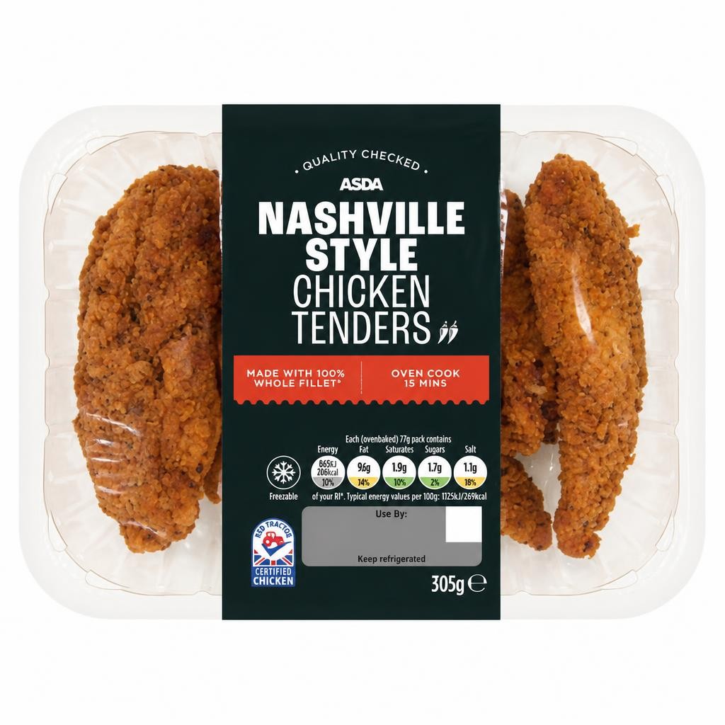ASDA Nashville Style Chicken Tenders 305g