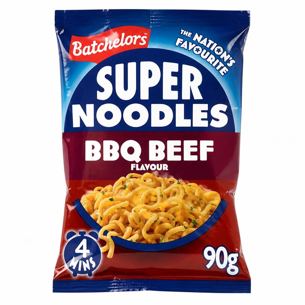 Batchelors Super Noodles, BBQ Beef 90g