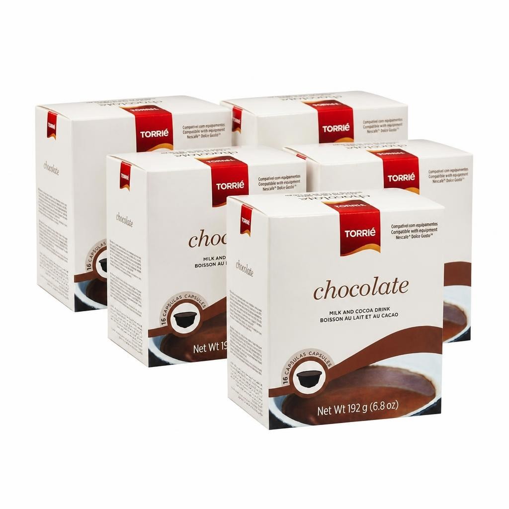 Hot Chocolate - Dolce Gusto Compatible Coffee Machine Capsules (80 Pods)