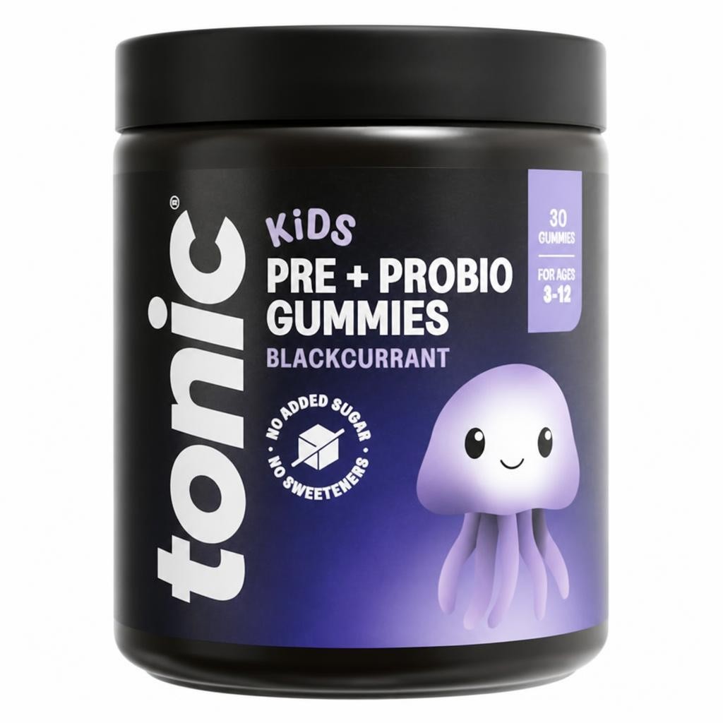 Tonic Health Kids Pre + Probio Blackcurrant 30 Gummies
