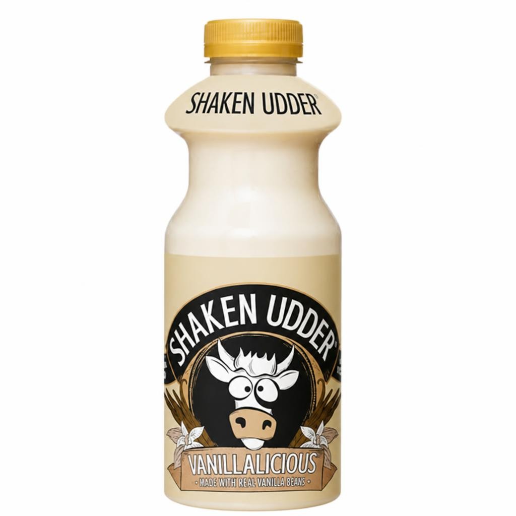 Shaken Udder Vanillicious Milkshake 750ml
