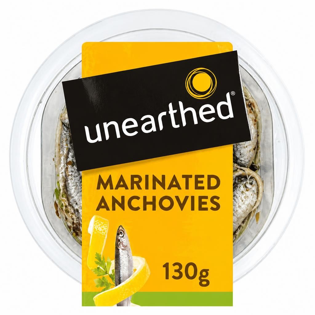 Unearthed Marinated Anchovies 130g