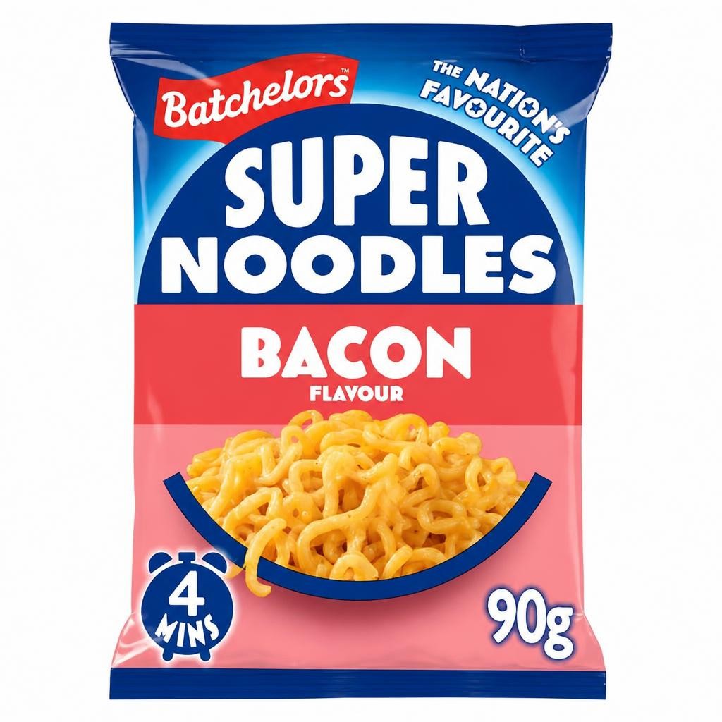Batchelors Super Noodles, Bacon 90g