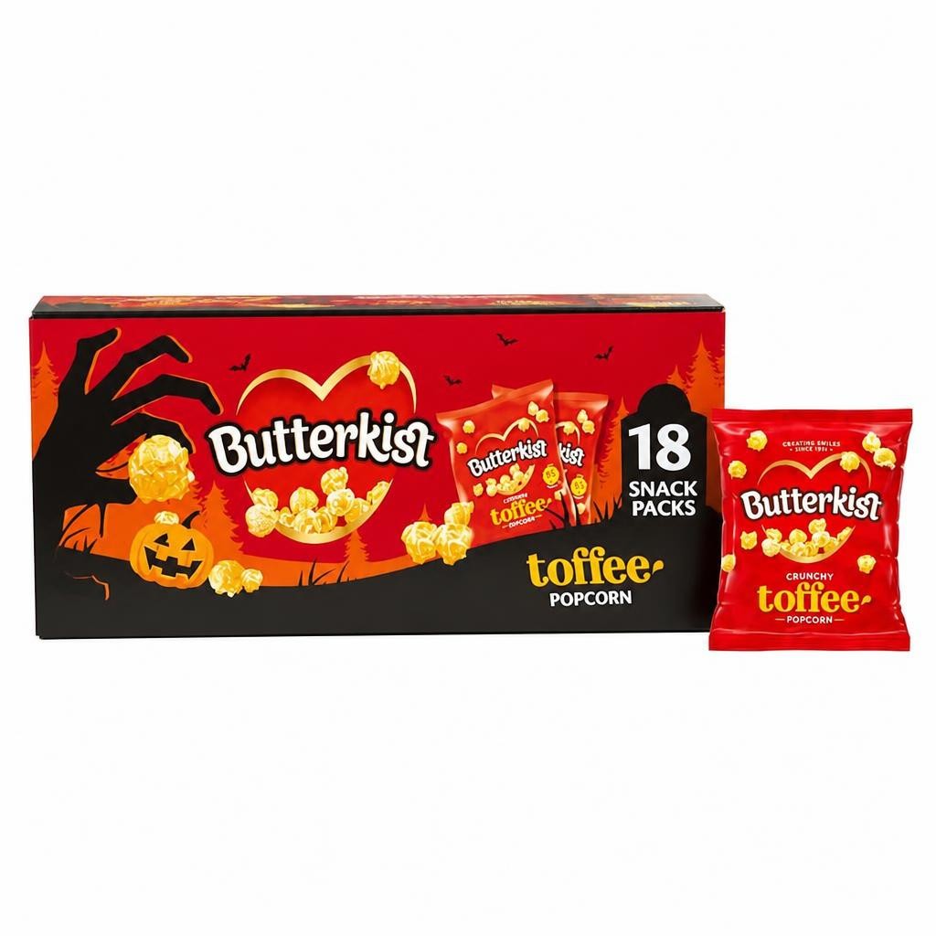 Butterkist Toffee Popcorn Box 18x20g