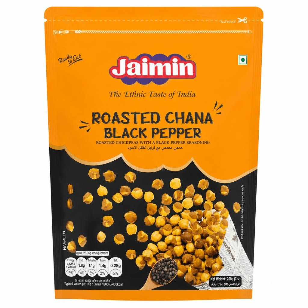 Jaimin 200g Black Pepper Roasted Chana