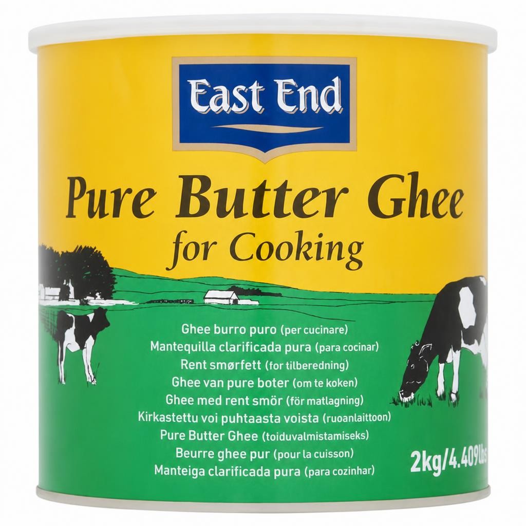 East End 2kg Pure Butter Ghee for Cooking