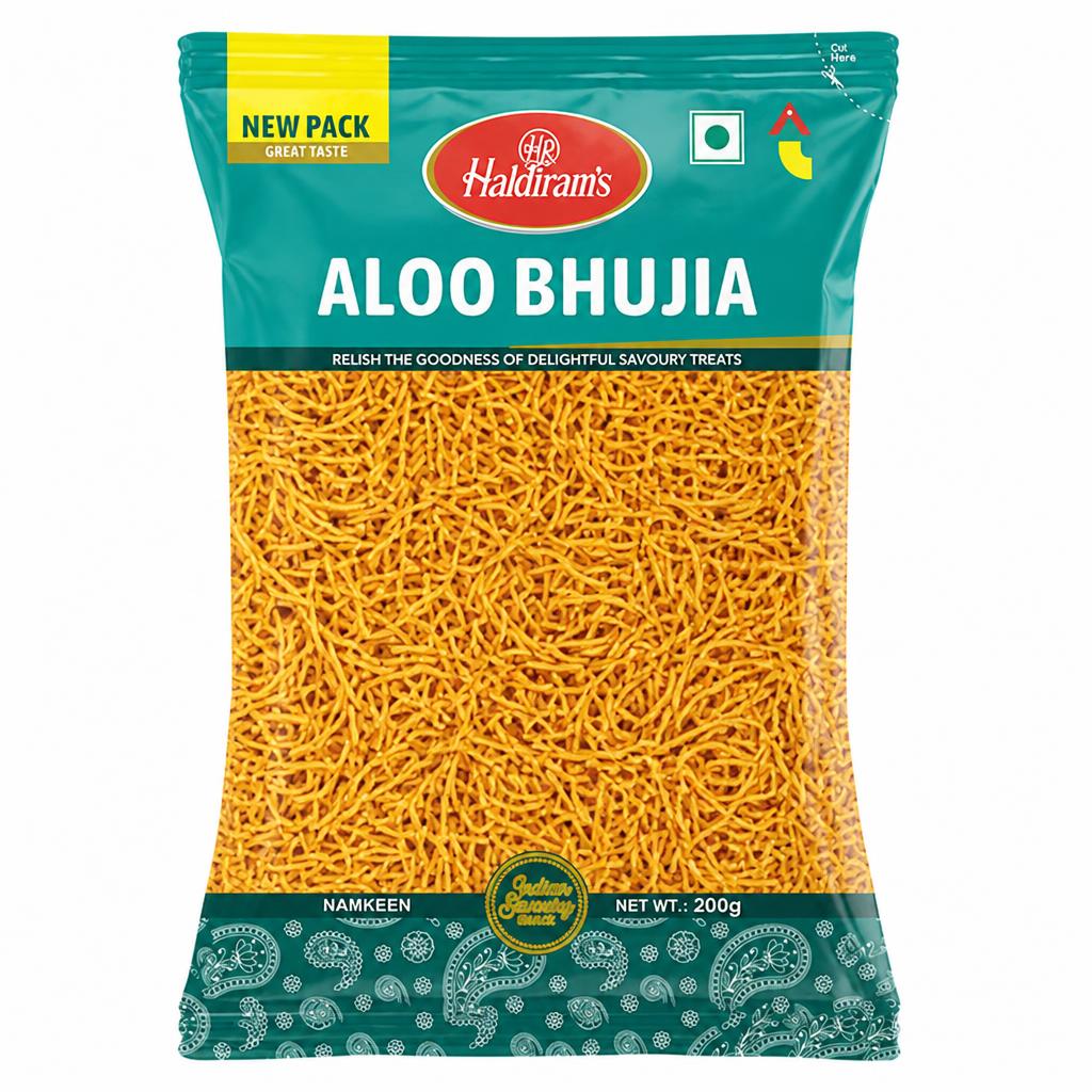 Haldiram's 200g Aloo Bhujia Spicy Potato Noodles Namkeen