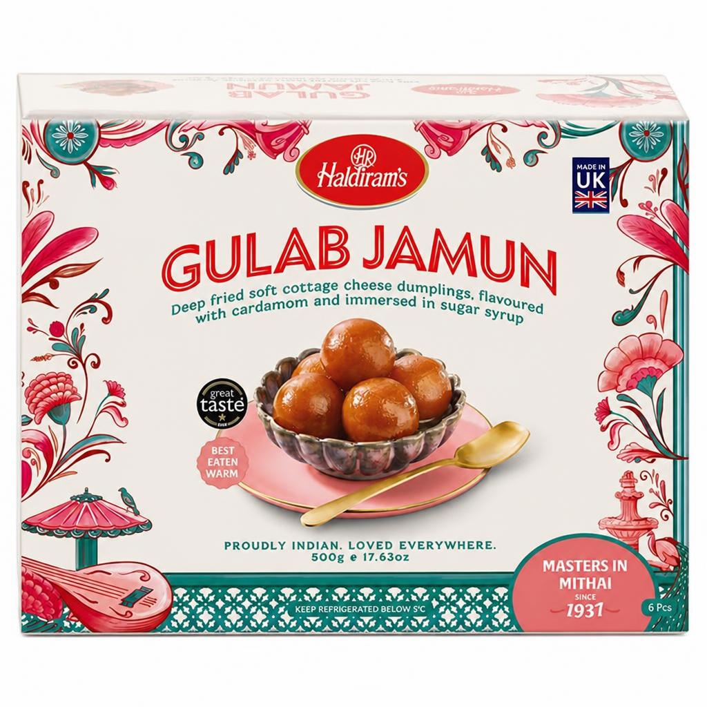 Haldiram's 500g Gulab Jamun