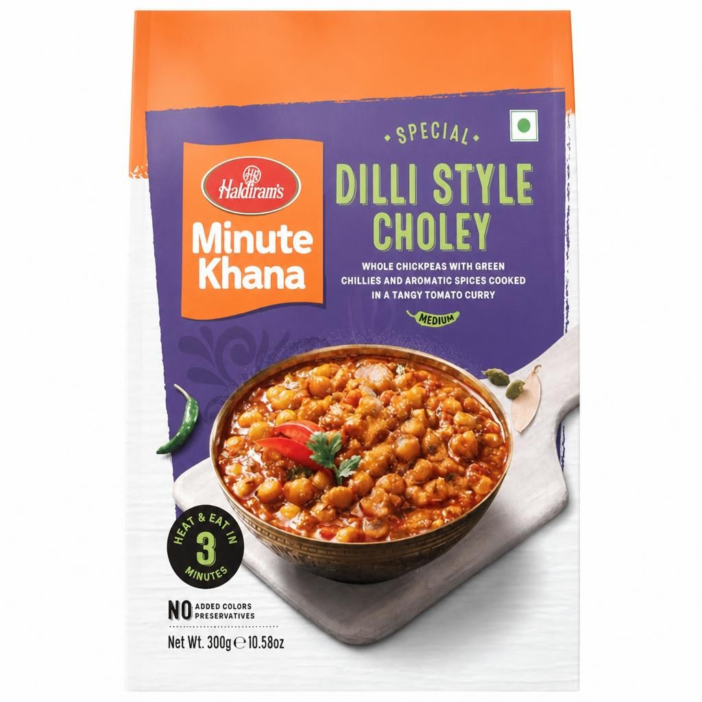 Haldiram's Minute Khana 300g Special Dilli Style Choley