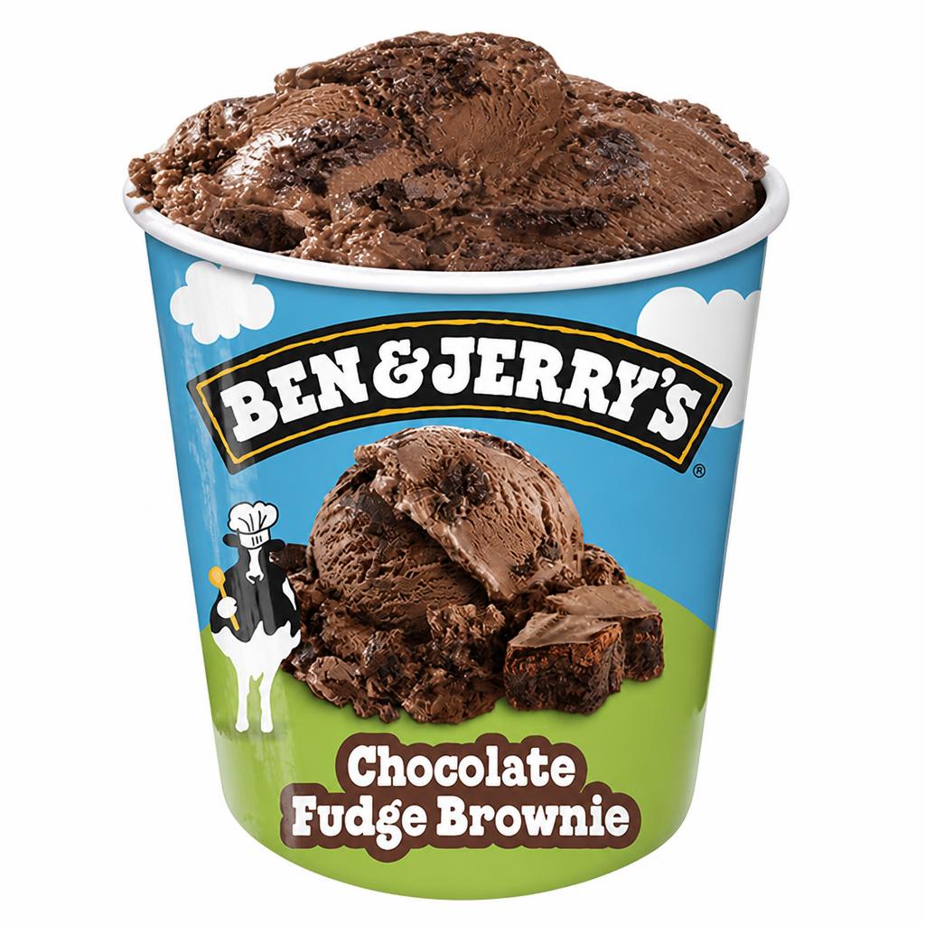 Ben & Jerry's Chocolate Fudge Brownie Ice Cream Tub 465ml