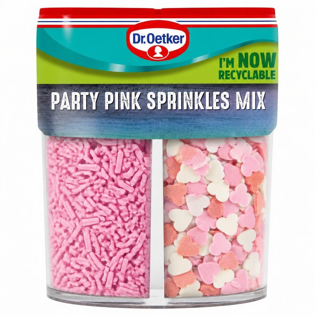 Dr Oetker Party Pink Sprinkles Mix 82g