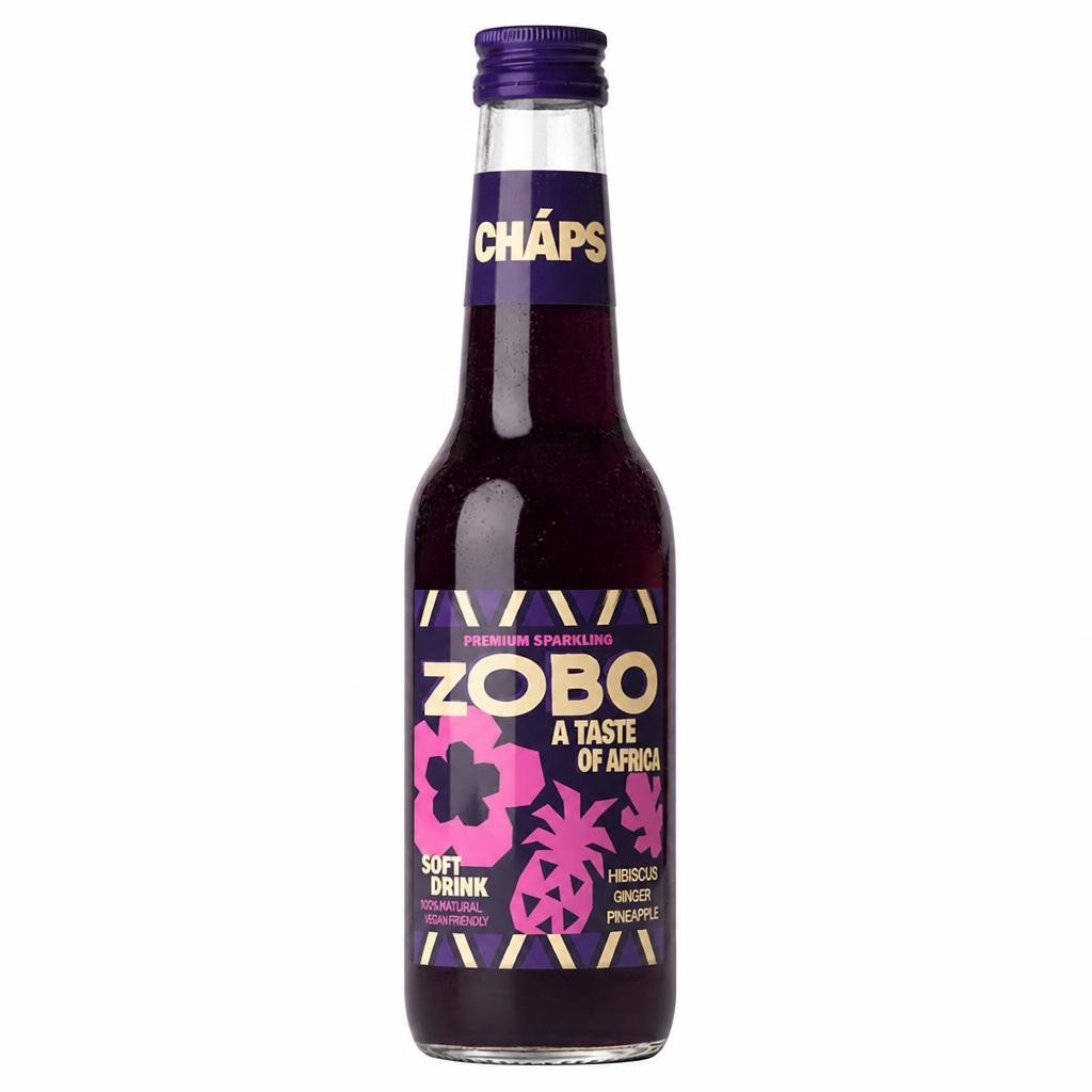 CHAPS PREMIUM Hibiscus, Ginger, Pineapple ZOBO soft DRINK 275ml