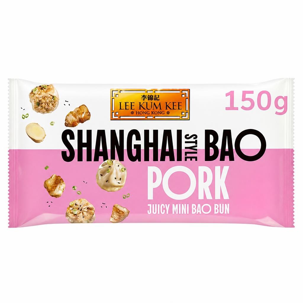 Lee Kum Kee 6 x Shanghai Style Pork Juicy Mini Bao Bun 150g