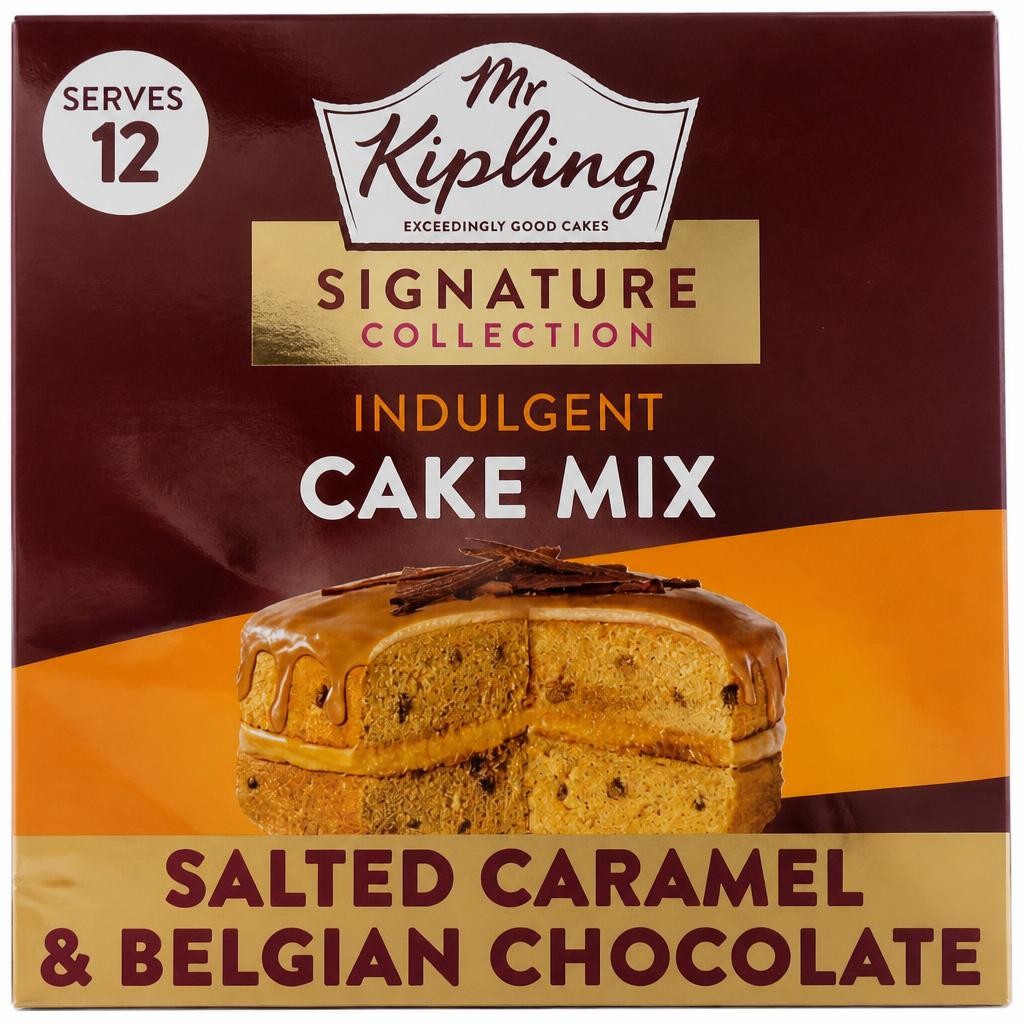 Mr Kipling Signature Salted Caramel Cake Mix 416g