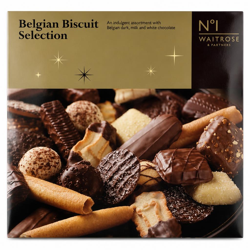 No.1 Belgian Chocolate Biscuit Selection