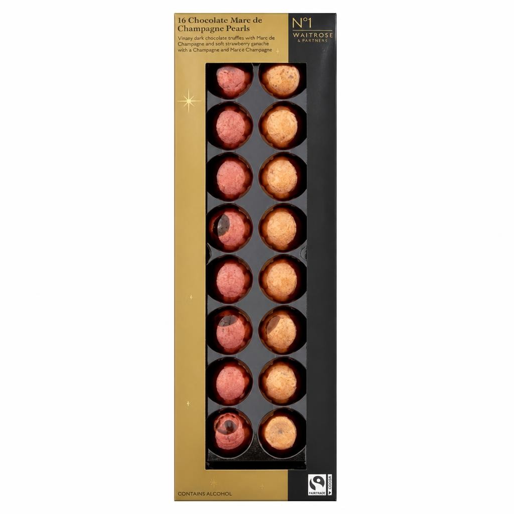 No.1 Chocolate Marc de Champagne Pearls