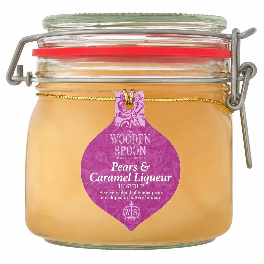 TWSPC Pear Halves with Caramel Liqueur