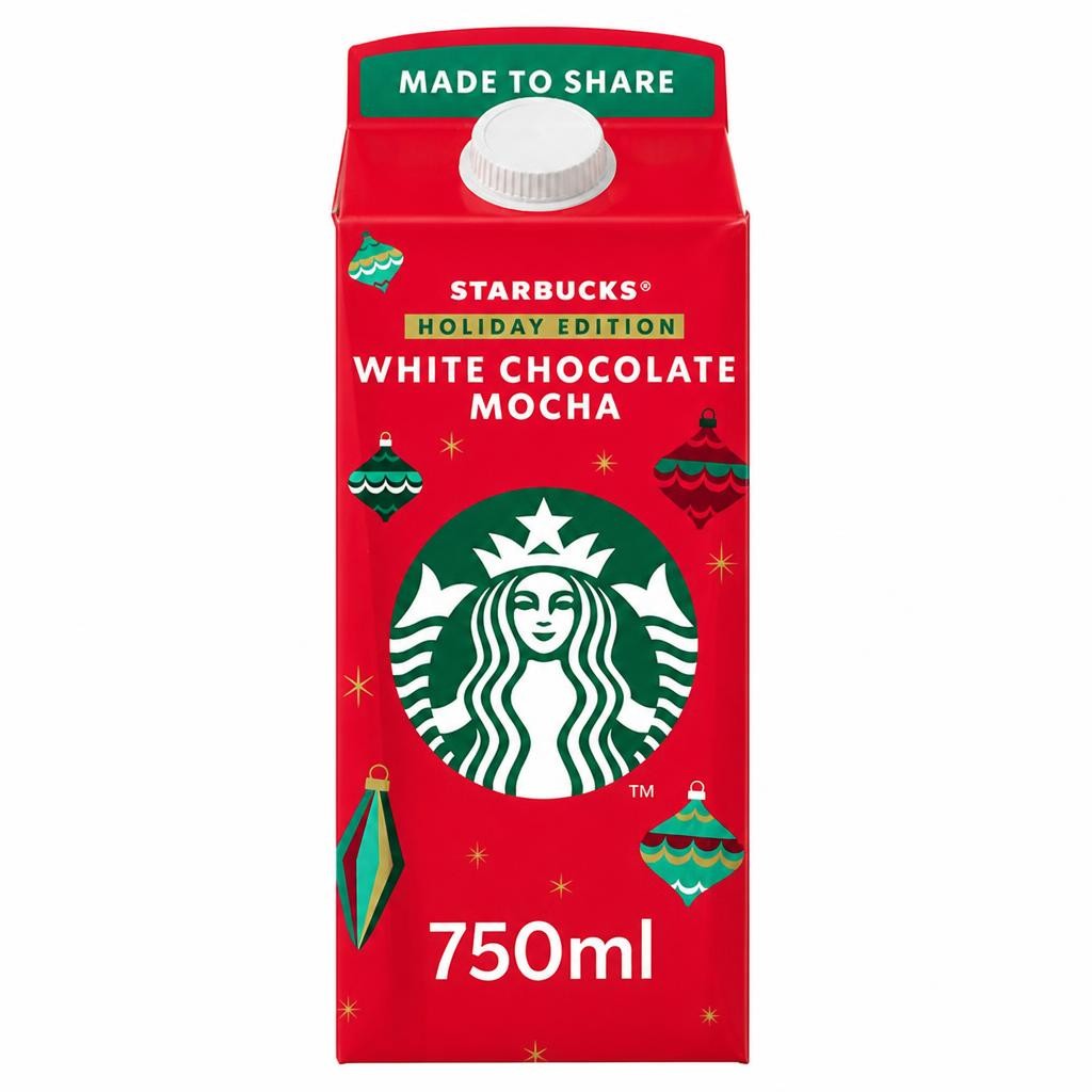 Starbucks 750ml White Chocolate Mocha Iced Coffee
