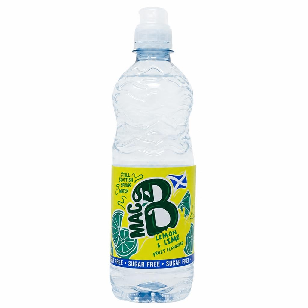 Mac B Lemon & Lime Water Sugar Free 500ml