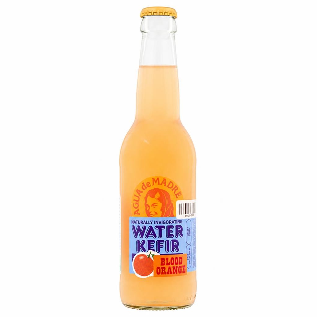 Agua De Madre 33cl Blood Orange Naturally Invigorating Water Kefir