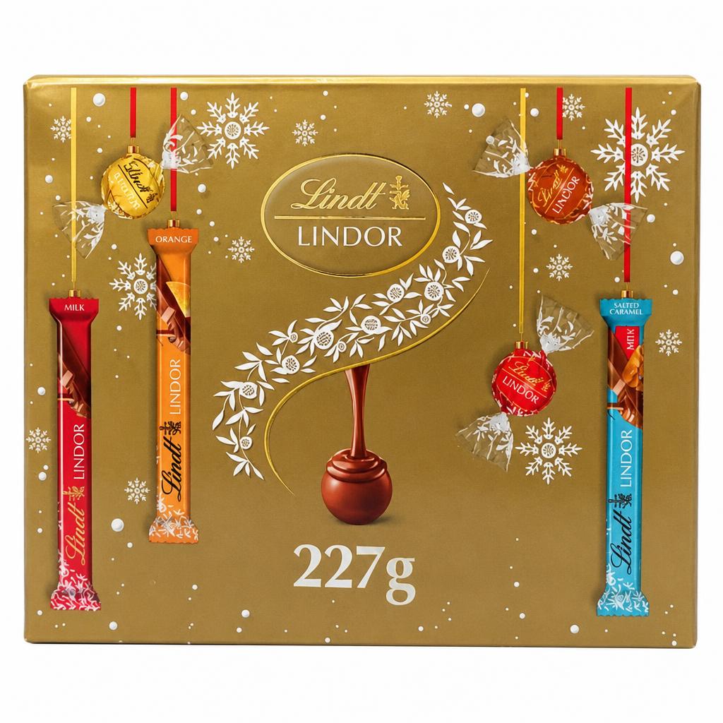 Lindt Lindor Assorted Chocolate Christmas Selection Box