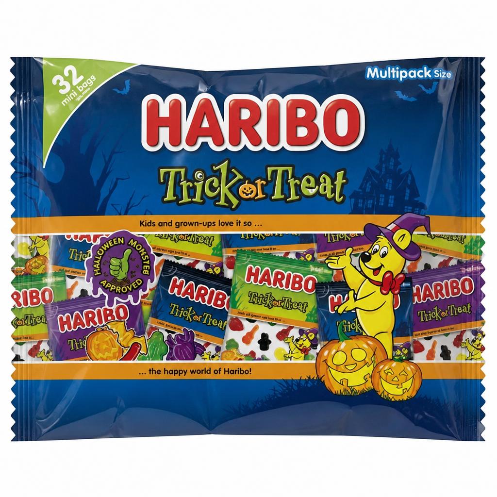 Haribo Trick or Treat 32 Mini Bags