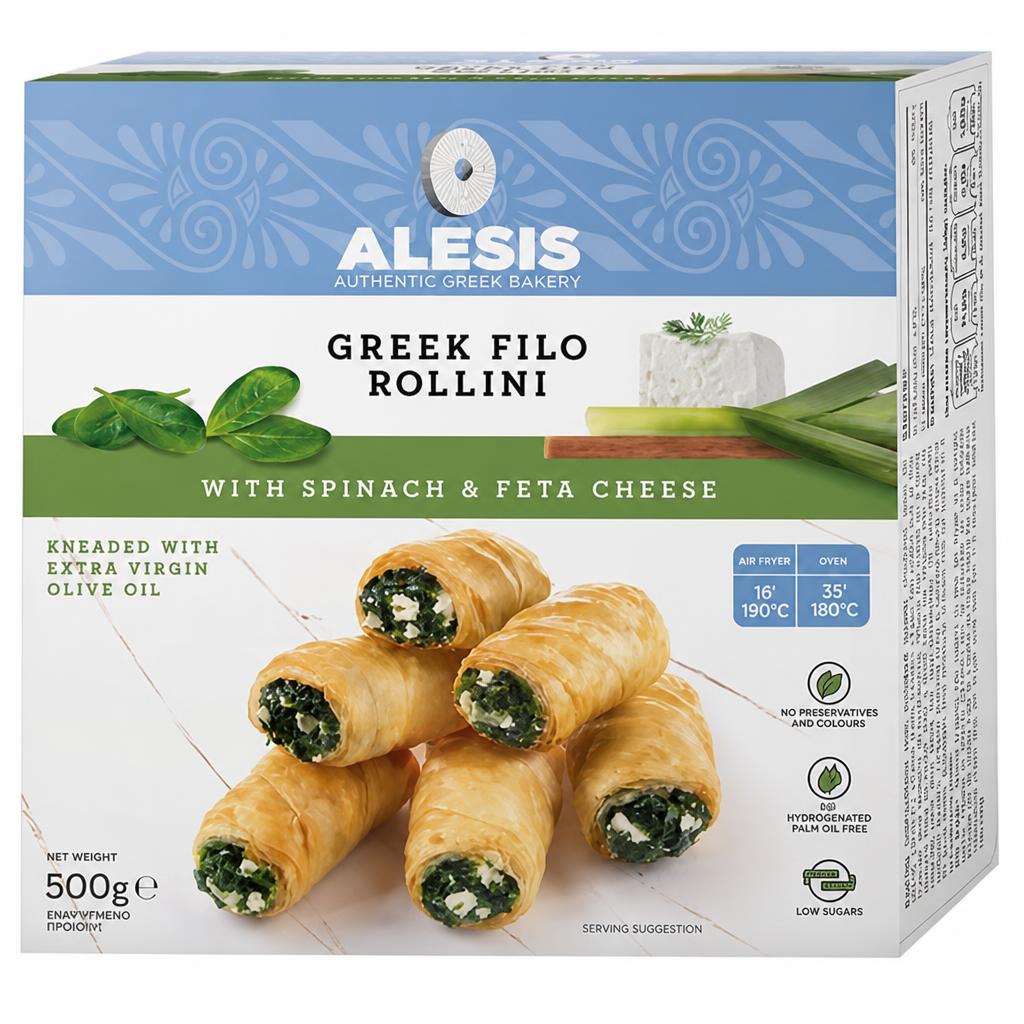Alesis Greek Filo Rollini Spin Feta