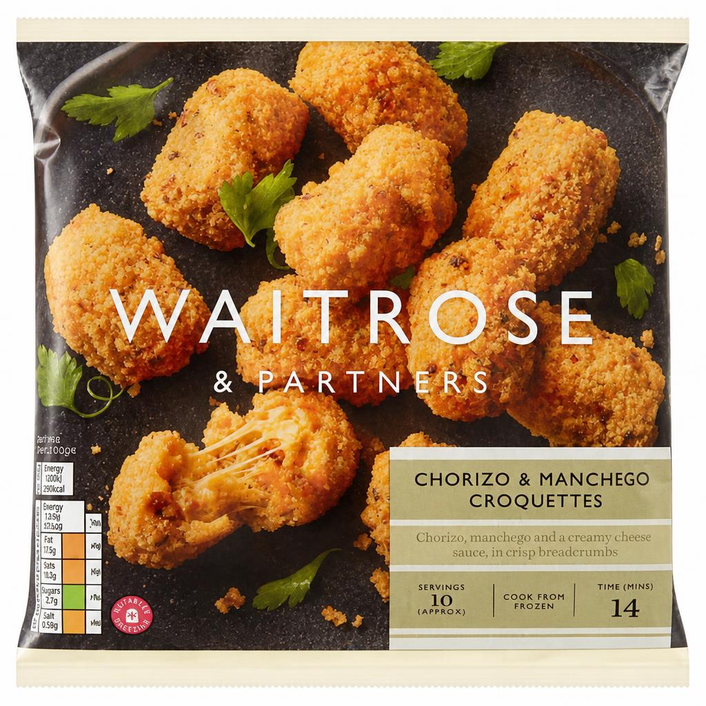 Waitrose Chorizo & Manchego Croquettes