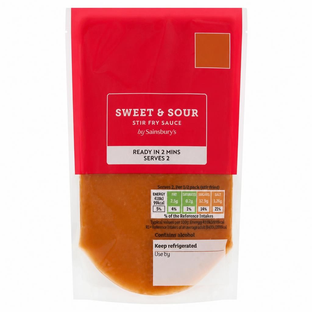Sainsbury's 175g Sweet & Sour Stir Fry Sauce