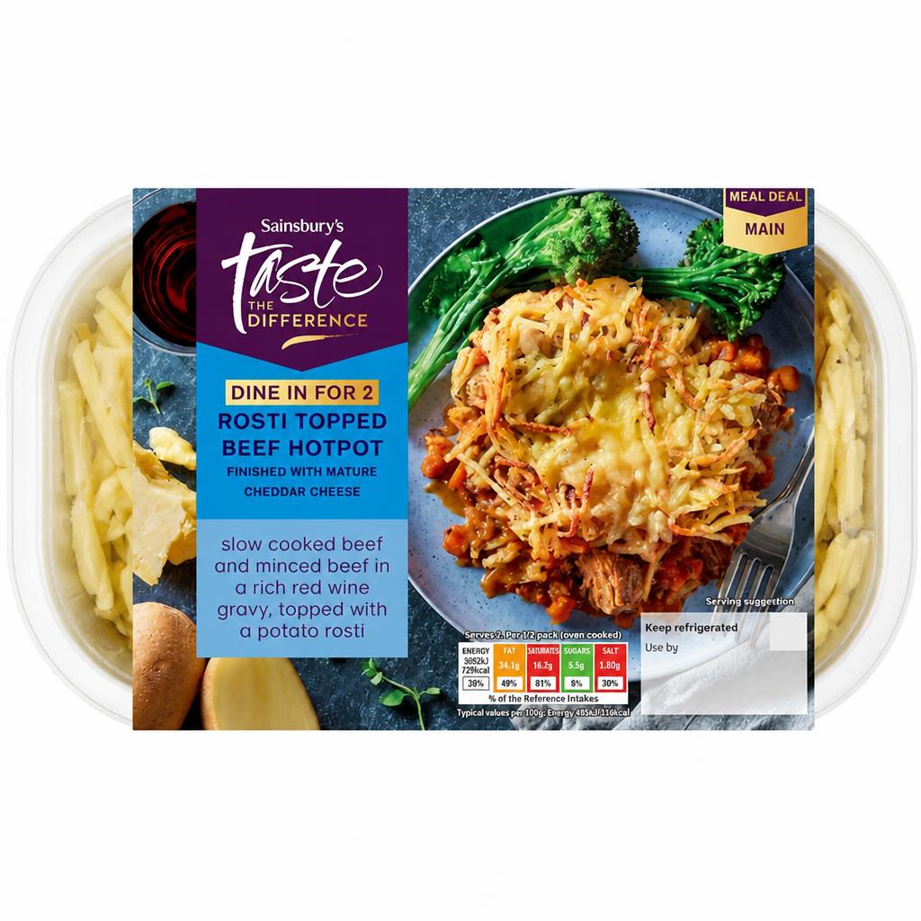 Sainsbury's 700g Rosti Topped Beef Hotpot, Taste the Difference